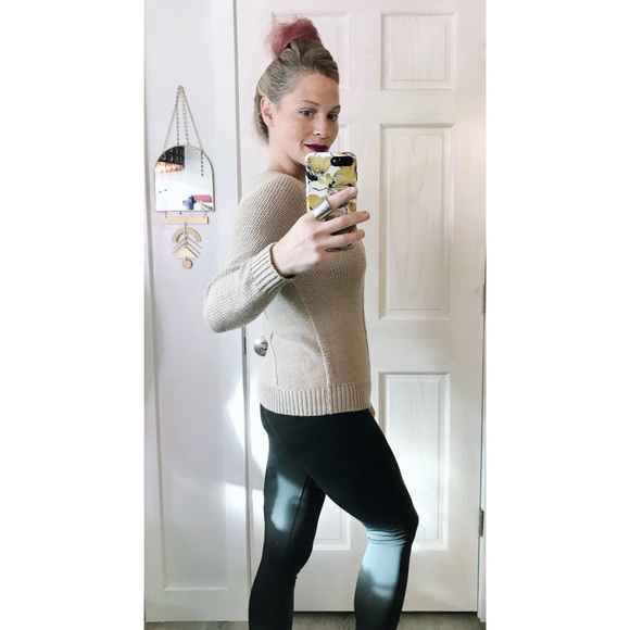 Moving sale GUC | Apt. 9 Small Beige Cardigan Sweater | Gorgeous Knit! - Picture 5 of 14